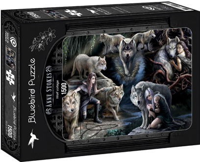 Anne Stokes - Wolf Collage Puzzel (1500 stukjes)
