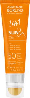Annemarie Börlind Zonnebrandcrème Annemarie Börlind SUN 2 in 1 Sun Cream & Balm SPF50 30 ml + 3,5 g