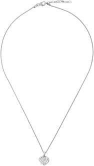 'Anni' Dames 925 Sterling Zilveren Ketting met Hanger - Zilver zh-7368