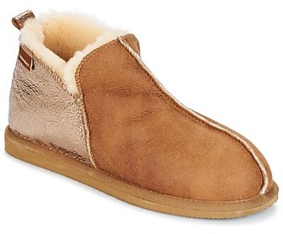 Annie dames pantoffel - Camel - Maat 39