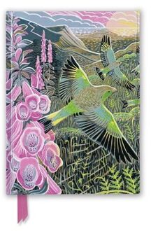 Annie Soudain: Foxgloves And Finches (Foiled Journal) - Flame Tree Notebooks - Flame Tree Studio