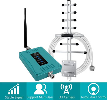 ANNTLENT 4G LTE AT&T Verizon Cell Phone Signal Booster 700/850/1700/1900MHz for Improve 4G LTE Data & Voice Call Home Amplifier