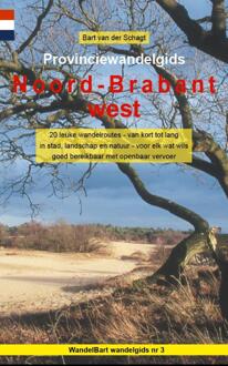 Anoda Publishing Noord-Brabant west - Provinciewandelgidsen - (ISBN:9789491899171)