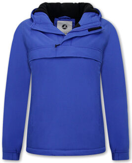 Anorak jas Blauw - M