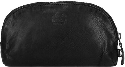 Anouk Leren Clutch / Polstas - Zwart