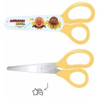 Anpanman Scissors With Cover 1 pc ORANGE