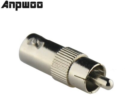 Anpwoo 10x Rca Male Naar Bnc Vrouwelijke Jack Connector Adapter Coupler Plug Voor Cctv Camera