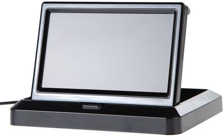 ANSHILONG 5 "Opvouwbare Kleur LCD Monitor Auto Reverse Achteruitkijkspiegel Monitor voor Auto Achteruitrijcamera