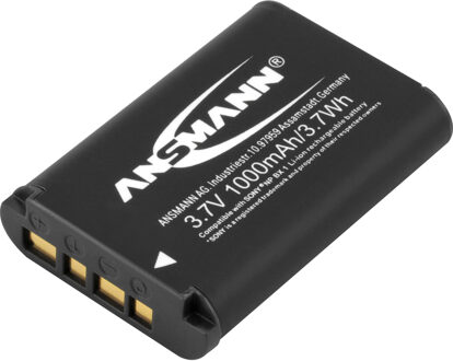 Ansmann 1400-0041 Lithium-Ion 1000mAh 3.7V oplaadbare batterij/accu
