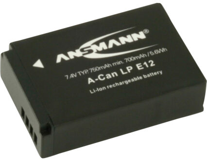 Ansmann A-Can LP E 12 Lithium-Ion oplaadbare batterij/accu