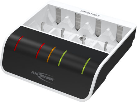 Ansmann Comfort Multi Batterijlader NiMH AAA (potlood), AA (penlite), C (baby), D (mono), 9 V (blok)