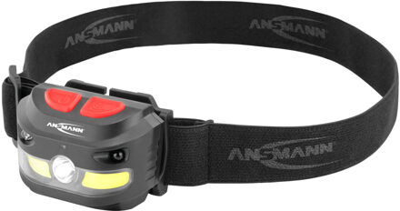 Ansmann HD250RS LED Hoofdlamp werkt op een accu 250 lm 1600-0224
