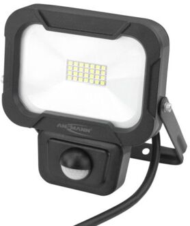 Ansmann wfl800s 10w/800lm led-spot met bewegingsmelder