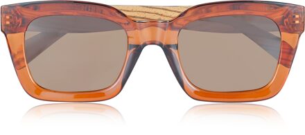 Antalya gepolariseerde zonnebril - Zebra/bruin