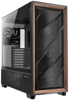 Antec Flux Pro zwart/hout