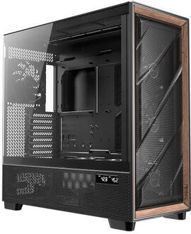 Antec Flux Pro zwart/hout