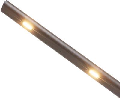 Anteo LED hanglamp, 7 boerderijmotieven bruin-zwart