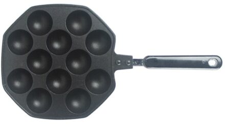 Anti-aanbak Bakplaat Takoyaki Panstuffed Pannenkoek Pan 12 Mallen Takoyaki Pan Non Stick Takoyaki Maker Thuis Keuken Koken