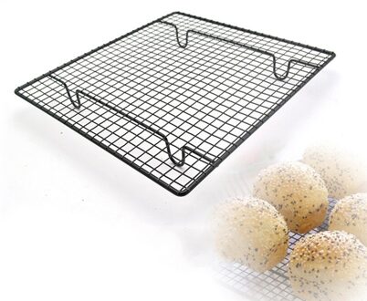 Anti-aanbak Metalen Taart Koeling Rack Grid Netto Bakplaat Cookies Koekjes Brood Drogen Stand Cooler Holder Bakken Tools