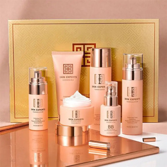 Anti-Aging Skin Repair Six Piece Set Hydrating Moisturizing Facial Skin Care Kit face cream serum lotion serum