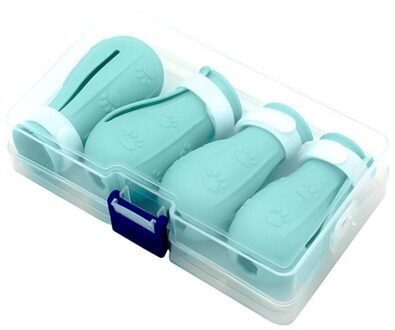 Anti-Bijten Bad Wassen Kat Klauw Cover Cut Nagels Voet Cover Pet Poot Protector Voor Anti-Kras Kat schoenen Boots1 QG
