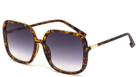 Anti-Blauw Grote Doos Zonnebril Vrouwen Koreaanse Trend Zonnebril Vrouwen Kleurrijke C2