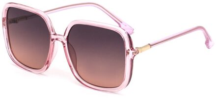 Anti-Blauw Grote Doos Zonnebril Vrouwen Koreaanse Trend Zonnebril Vrouwen Kleurrijke C5