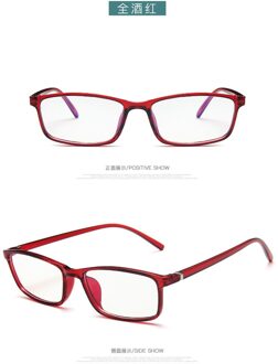 Anti Blauw Licht Bril Blocking Filter Vierkante Computer Bril Mannen Vrouwen Super Licht Frame Brillen Roze Clear Bril 8