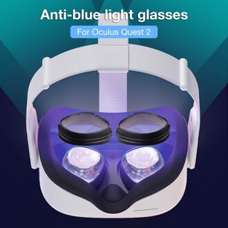 Anti-Blauwe Glazen Magnetische Lenzenvloeistof Voor Vr Oculus Quest 2 Video Game Consoles Games Accessoires