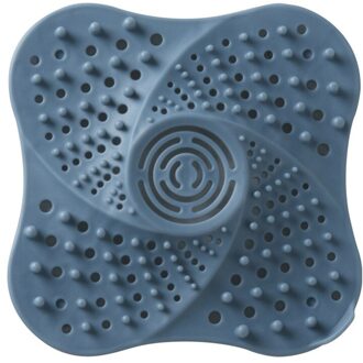 Anti-Blocking Haar Catcher Haar Stopper Plug Val Douche Afvoerputje Covers Gootsteenzeefje Filter Badkamer Keuken Accessoires marine