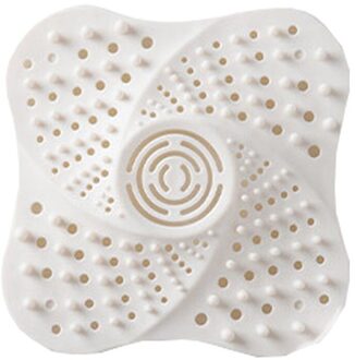 Anti-Blocking Haar Catcher Haar Stopper Plug Val Douche Afvoerputje Covers Gootsteenzeefje Filter Badkamer Keuken Accessoires wit