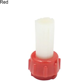 Anti-brandwonden Nylon Borstel Lepel Tool Set voor Espressomachine Groep Hoofd rood Brush