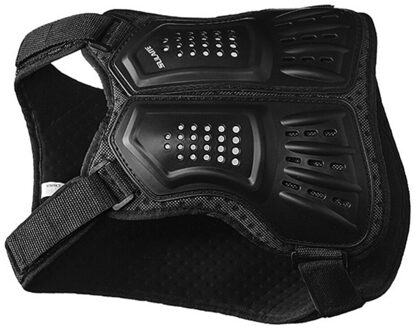 Anti-Collision Armor Kid Beschermende Vest Outdoor Sport Beschermende Kleding Armor Vest Voor Riding Sport (Maat M, zwart)
