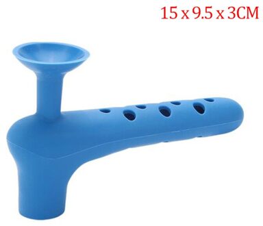 Anti-Collision Silicone Anti-Statische Interieur Deurknop Handvat Protector Cover Huishoudelijke Veiligheid Antislip Kussen Home Office blauw