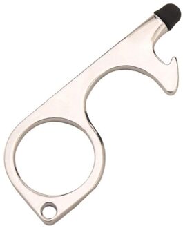 Anti Contact Deur Opener No Touch Key Non-contact Deuropener Lift Artefact Sleutelhanger Bier Trigger Touch Screen Sleutel sanitaire 01