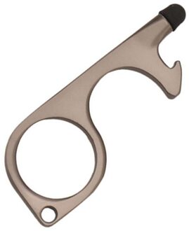 Anti Contact Deur Opener No Touch Key Non-contact Deuropener Lift Artefact Sleutelhanger Bier Trigger Touch Screen Sleutel sanitaire 02