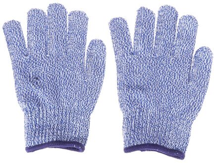 Anti-cut Gloves CE Standard Level 5 Cut resistant Safety Gloves HPPE Material Protective Glove For Children Blauw