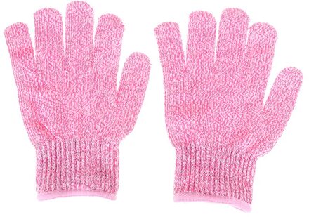 Anti-cut Gloves CE Standard Level 5 Cut resistant Safety Gloves HPPE Material Protective Glove For Children Roze