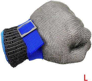 Anti-cut Handschoenen Veiligheid Cut Proof Steekwerende Roestvrij Staaldraad Metalen Mesh Butcher Snijbestendige Handschoenen