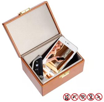 Anti Diefstal Faraday Doos Rfid Faraday Sleutelhanger Protector Straling-Proof Mobiele Telefoon Doos Auto Keyless Signaal Blocker beveiliging