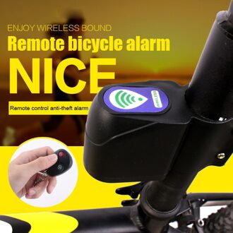 Anti-Diefstal Fietsslot Alarm Cyclings Beveiliging Draadloze Afstandsbediening Trillingen SAL99