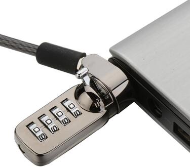 Anti-Diefstal Laptop Lock Universele Pc Laptop Computer Security Nummer Sluizen Kabel