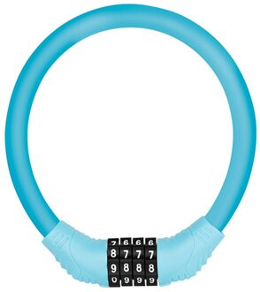 Anti Diefstal Mountainbike Ring Kabel Fietsen Veiligheid Motorcycle Code Mini Wachtwoord Van Vier Cijfers Zinklegering Universal Fietsslot Blauw