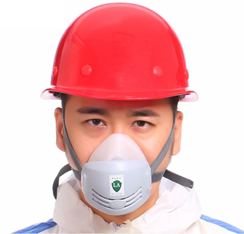 Anti Dust PM2.5 Mask Silicone Respirator Half Face Mouth Mask Industrial Protective Mask Replaceable Breathable Mask Filter