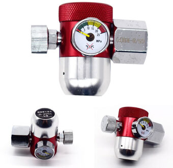 Anti-Fall Rvs Energiebesparende Argon Gas Manometer Reducer Argonbooglassen Meter Gauge Manometer