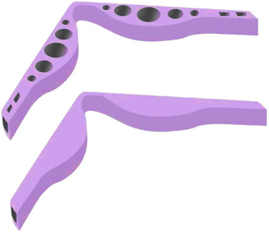 Anti-fog Mask Nose Clip Anti-fogging Nose Bridge DIY Rubber Material Practical Replacement Nose Clip