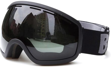 Anti-Fog Ski Sneeuw Bril Uv Bescherming Dubbele Extra Grote Lens Skiën Bril Skateboard Snowboard Ski Brillen Sneeuw-2700 alle zwart