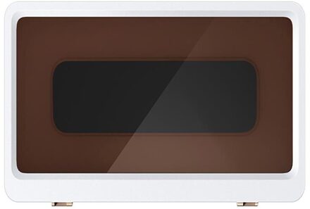 Anti-Fog Verzegeld Opbergdoos Keuken Telefoon Houder Kok Chase Drama Artefact-Gratis Punch Badkamer Wc Bad Water wit