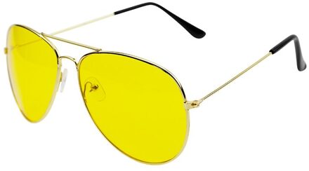 Anti-Glare Polarisator Zonnebril Koper Legering Metalen Frame Automobilisten Nachtkijker Gepolariseerde Rijden Bril Mannen Vrouwen gouden kader