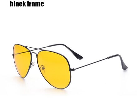 Anti-Glare Polarisator Zonnebril Koperlegering Automobilisten Nachtkijker Gepolariseerde Rijden Bril Auto Zonnebril zwart kader